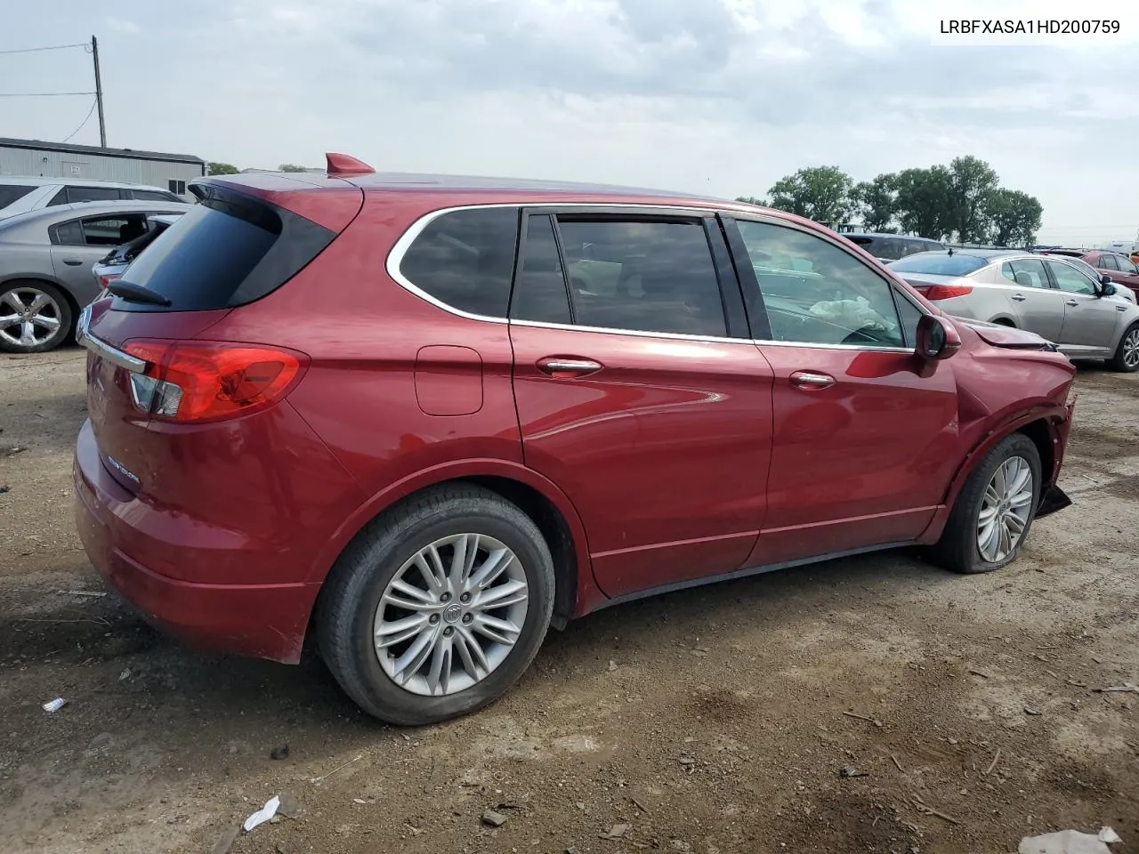 2017 Buick Envision Preferred VIN: LRBFXASA1HD200759 Lot: 59785764