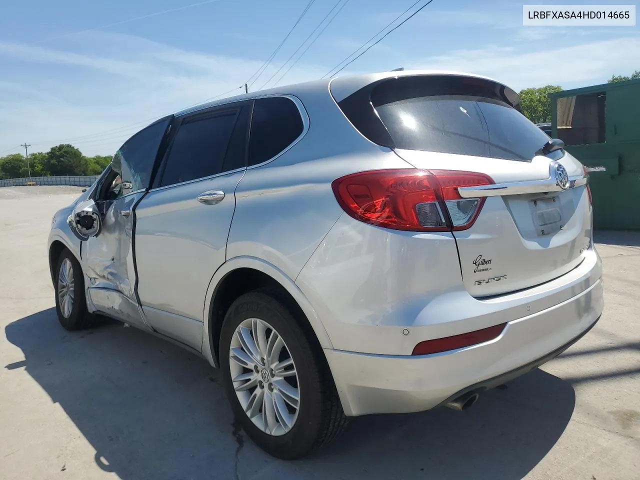 2017 Buick Envision Preferred VIN: LRBFXASA4HD014665 Lot: 60738404