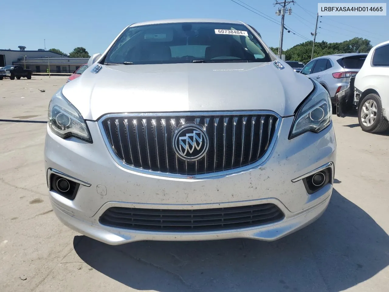 2017 Buick Envision Preferred VIN: LRBFXASA4HD014665 Lot: 60738404