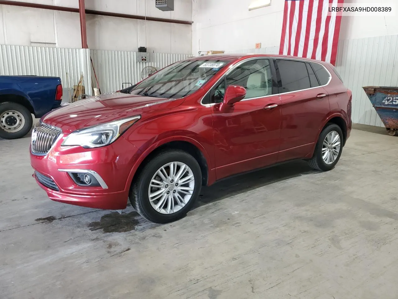 2017 Buick Envision Preferred VIN: LRBFXASA9HD008389 Lot: 60738874