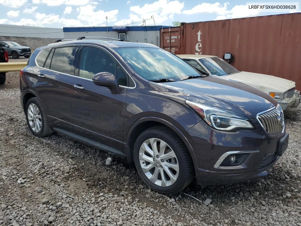 2017 Buick Envision Premium Ii VIN: LRBFXFSX6HD038628 Lot: 61090384