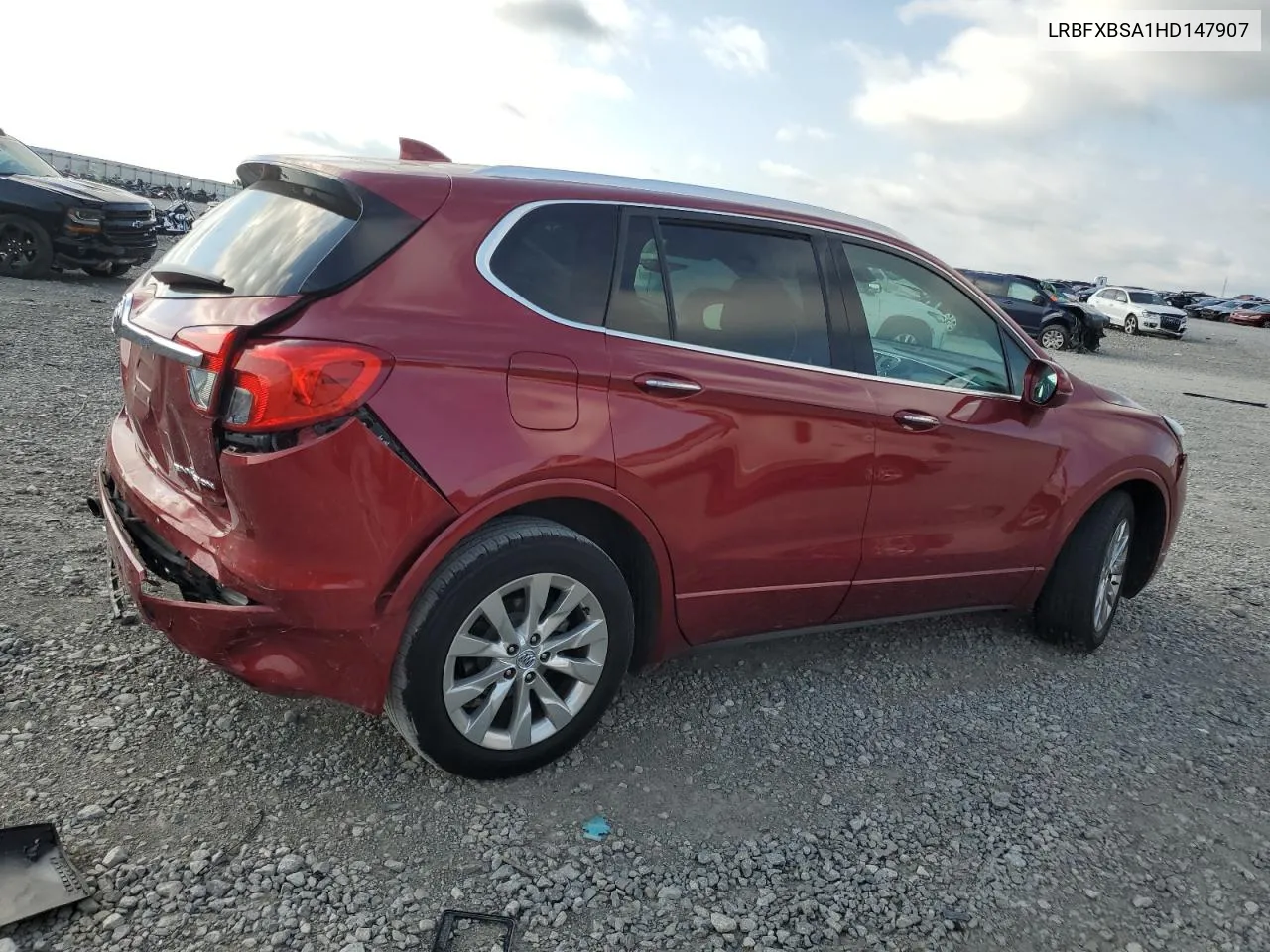 2017 Buick Envision Essence VIN: LRBFXBSA1HD147907 Lot: 61307564