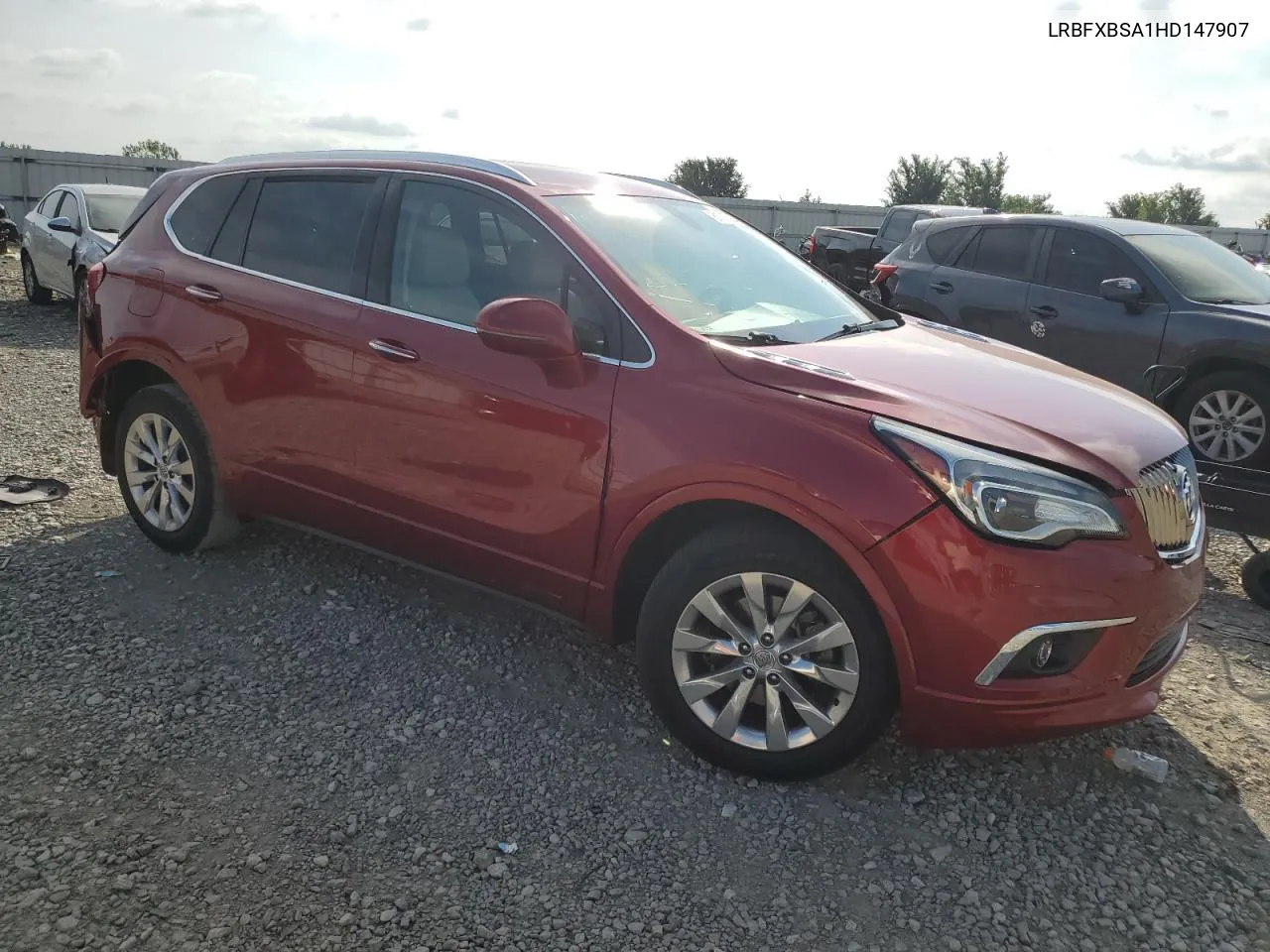 2017 Buick Envision Essence VIN: LRBFXBSA1HD147907 Lot: 61307564