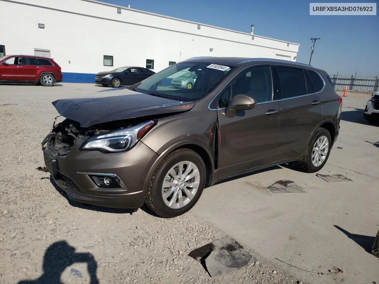 2017 Buick Envision Essence VIN: LRBFXBSA3HD076922 Lot: 61520544