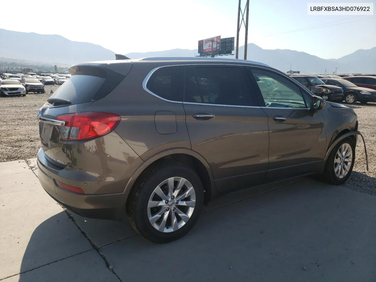 2017 Buick Envision Essence VIN: LRBFXBSA3HD076922 Lot: 61520544