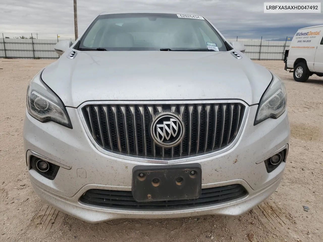 2017 Buick Envision Preferred VIN: LRBFXASAXHD047492 Lot: 62026434