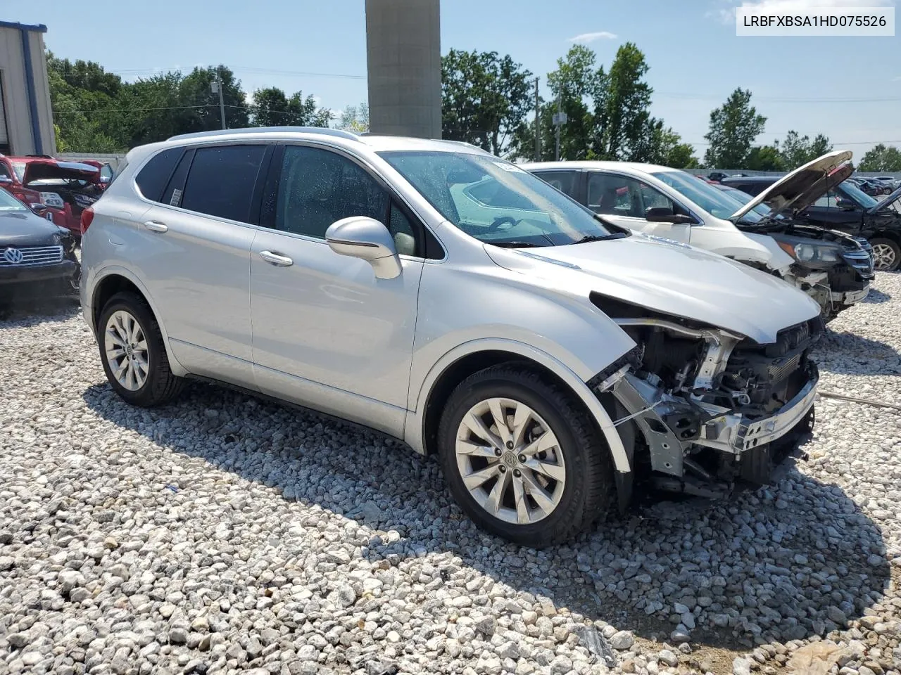 2017 Buick Envision Essence VIN: LRBFXBSA1HD075526 Lot: 62844754