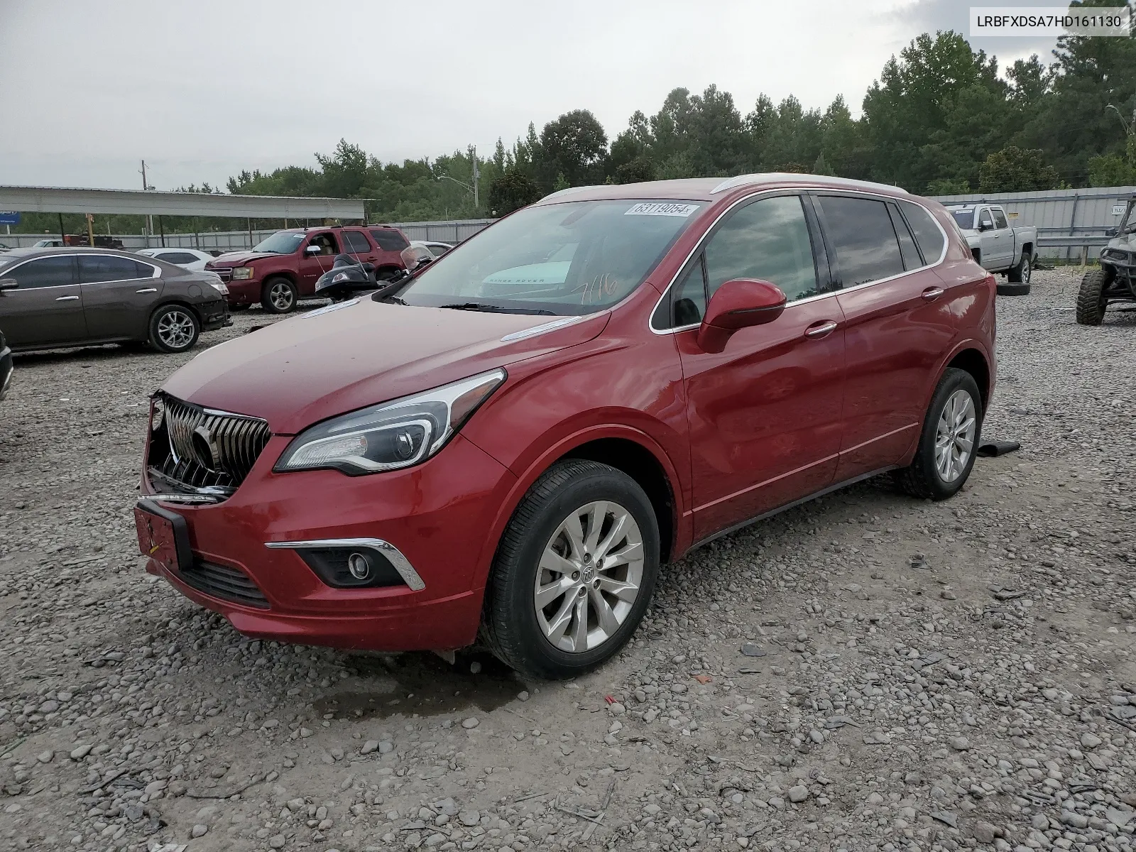 2017 Buick Envision Essence VIN: LRBFXDSA7HD161130 Lot: 63119054