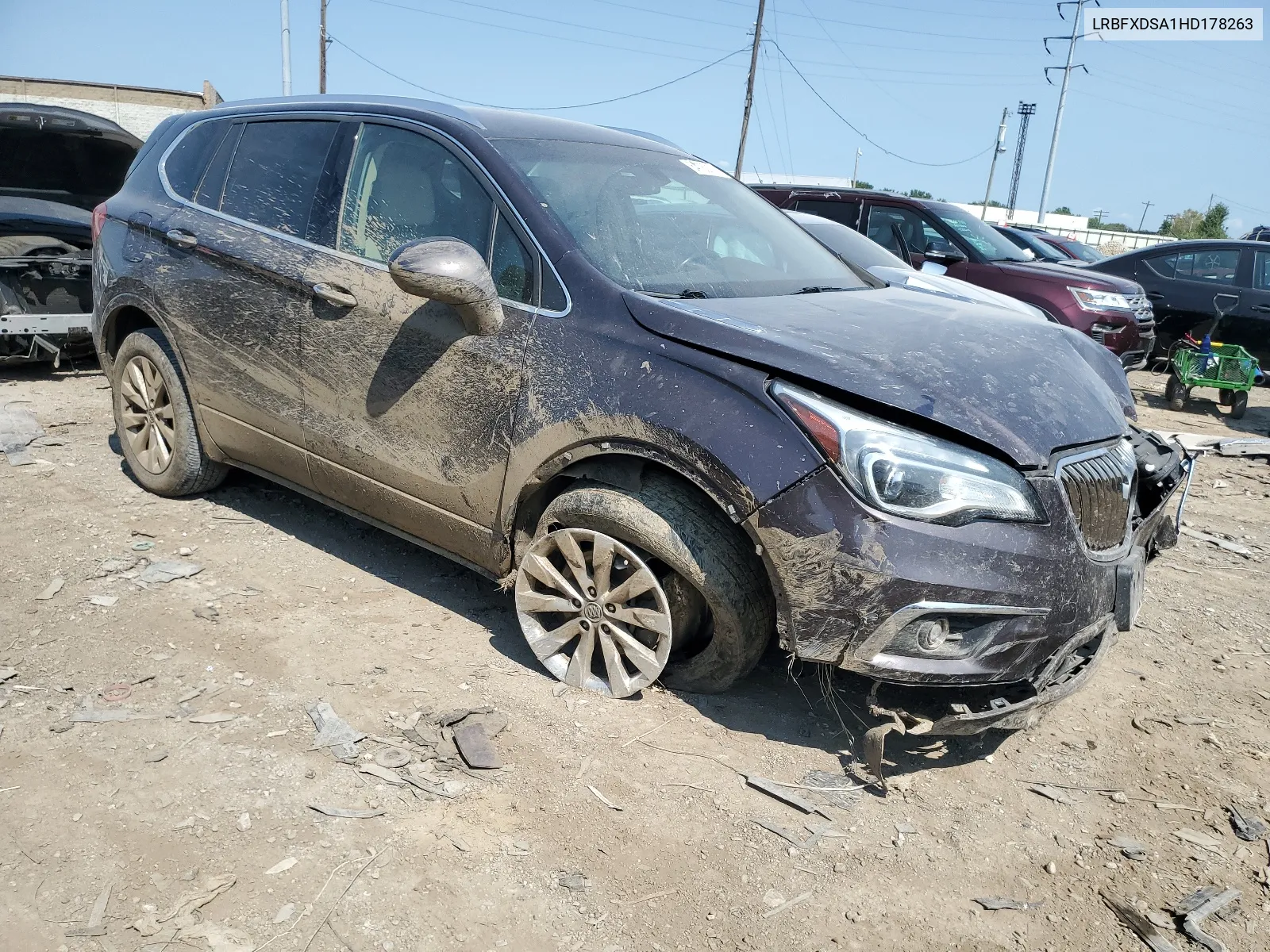 2017 Buick Envision Essence VIN: LRBFXDSA1HD178263 Lot: 64182124