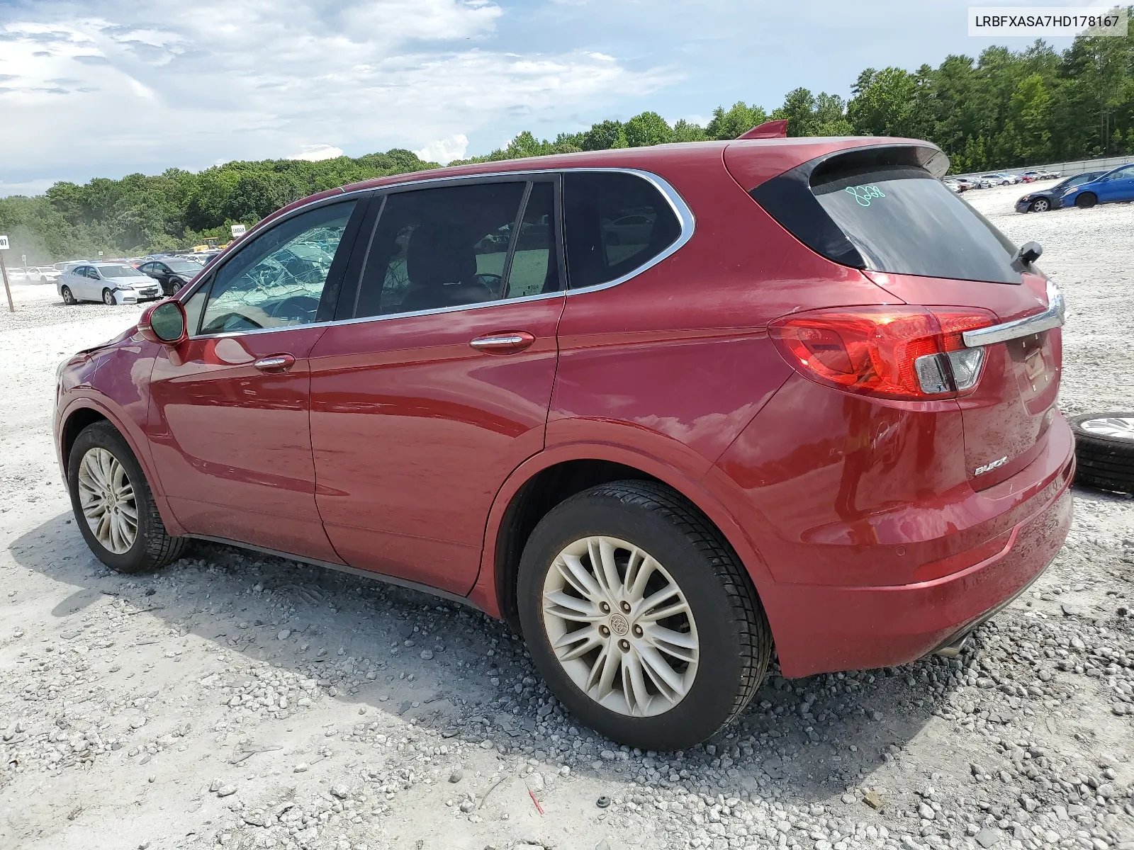 2017 Buick Envision Preferred VIN: LRBFXASA7HD178167 Lot: 64250184