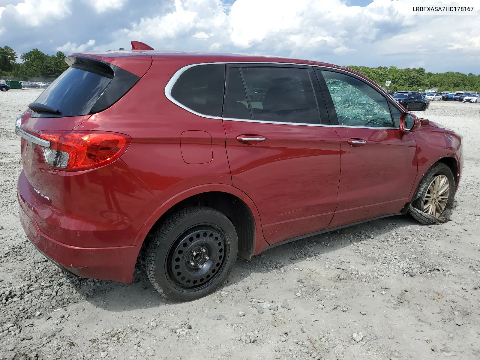 2017 Buick Envision Preferred VIN: LRBFXASA7HD178167 Lot: 64250184