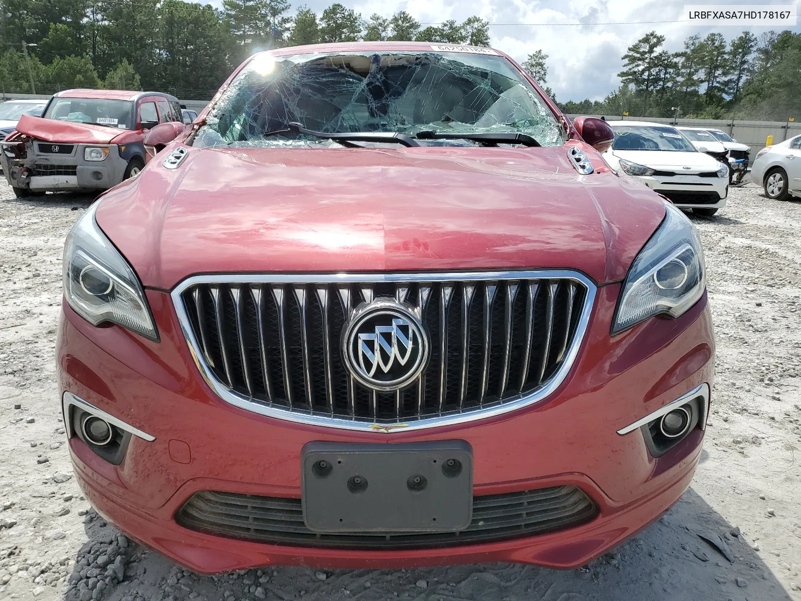 2017 Buick Envision Preferred VIN: LRBFXASA7HD178167 Lot: 64250184