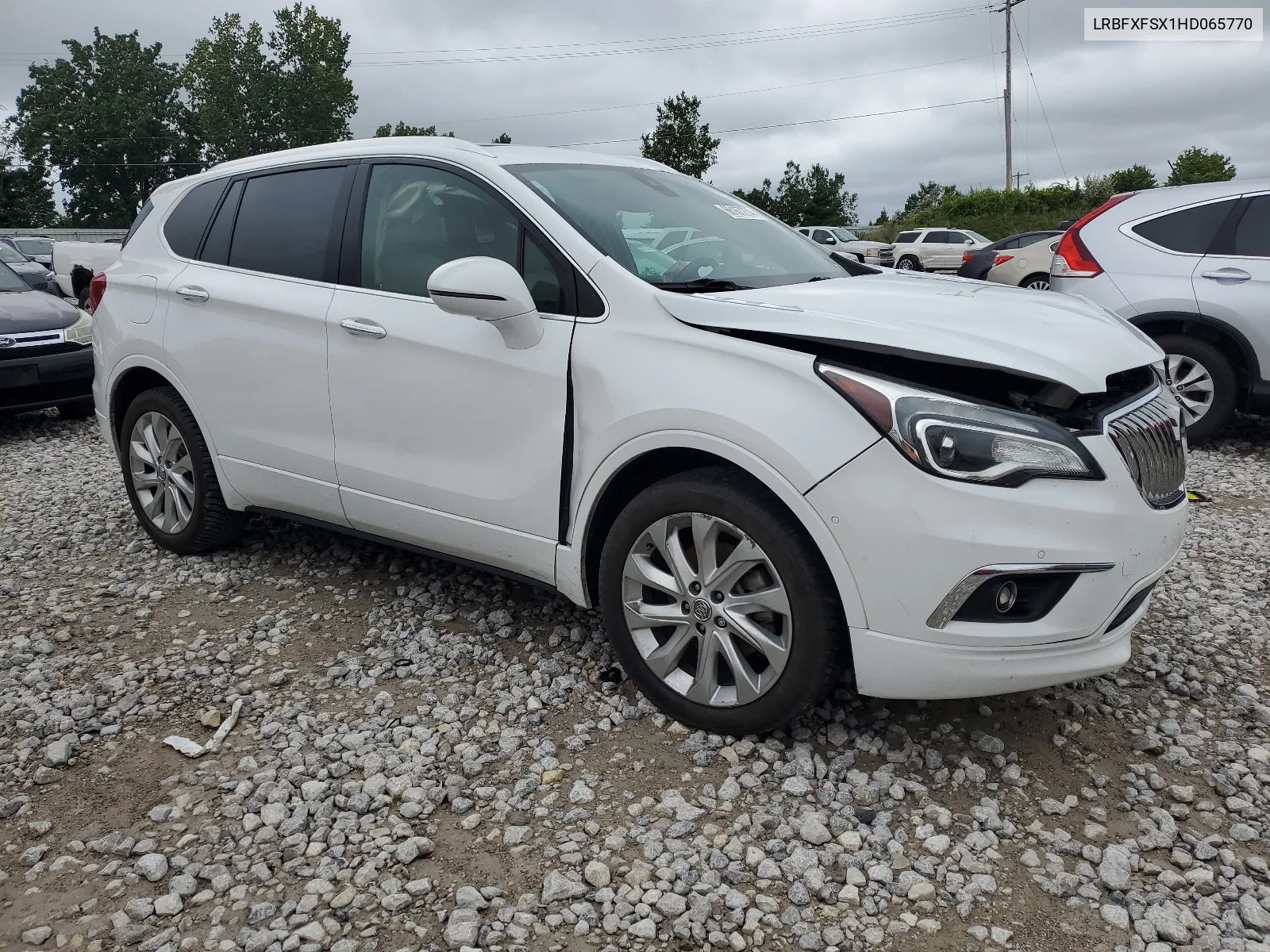 2017 Buick Envision Premium Ii VIN: LRBFXFSX1HD065770 Lot: 66167274