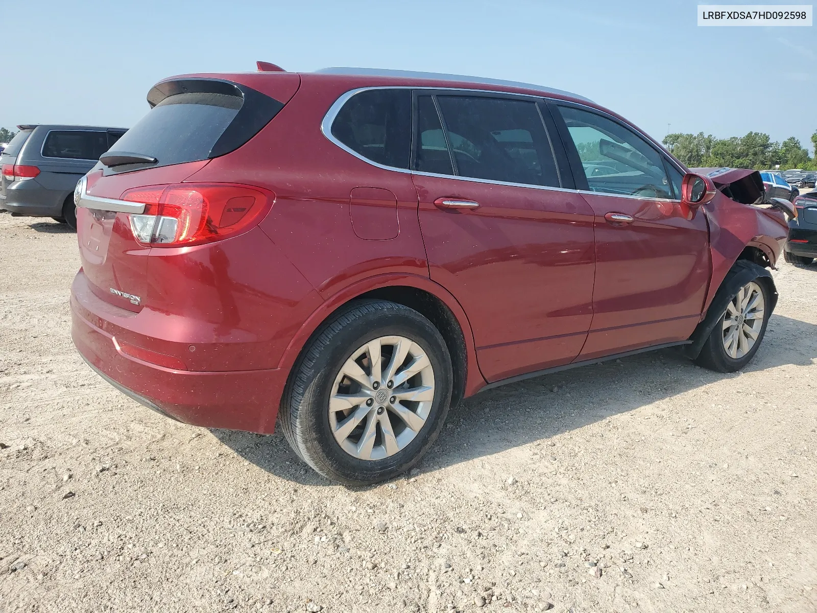 2017 Buick Envision Essence VIN: LRBFXDSA7HD092598 Lot: 66782494