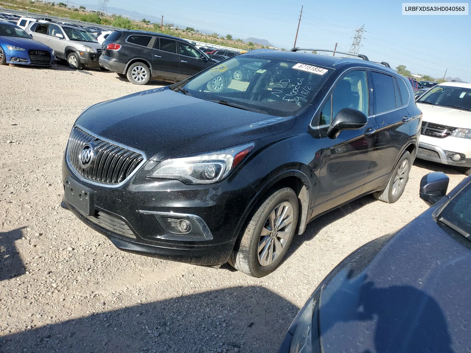 2017 Buick Envision Essence VIN: LRBFXDSA3HD040563 Lot: 67151854