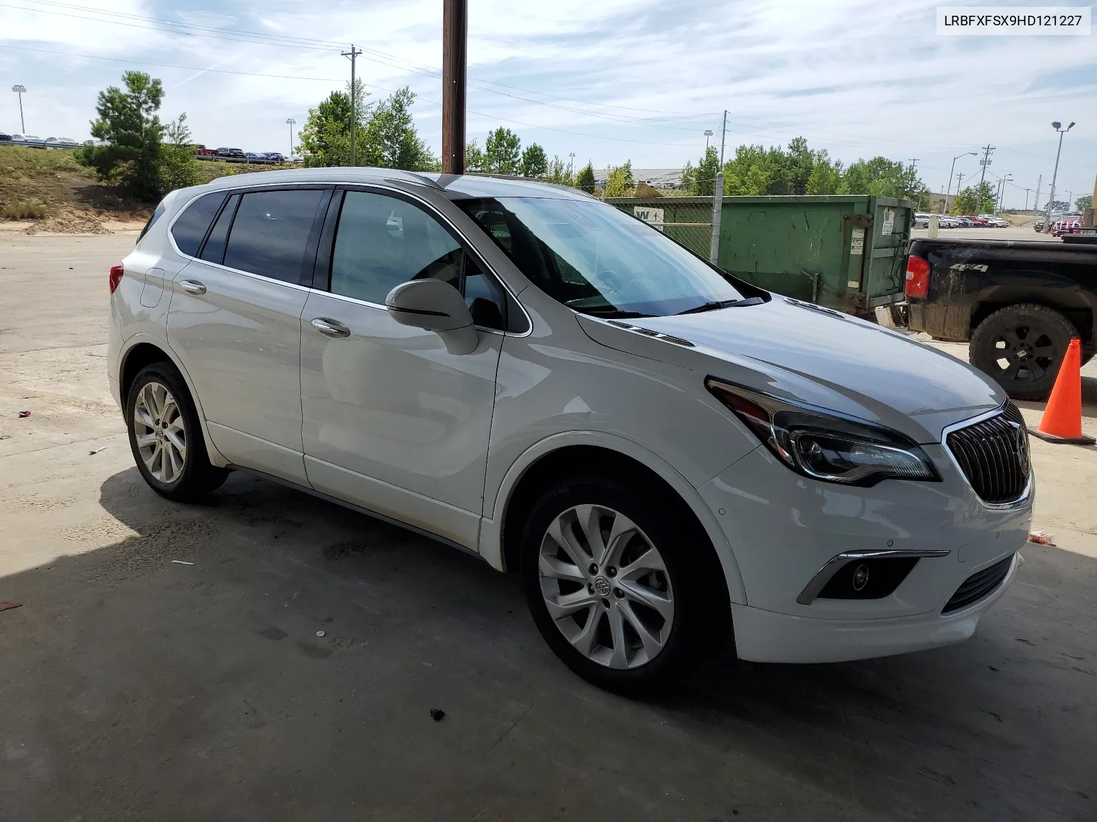 2017 Buick Envision Premium Ii VIN: LRBFXFSX9HD121227 Lot: 68718534