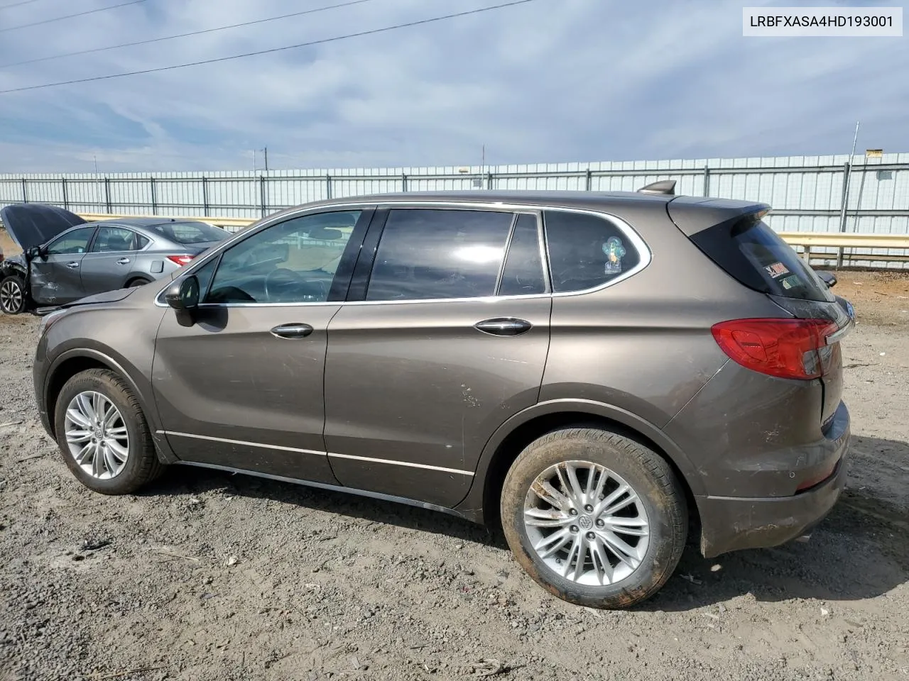 2017 Buick Envision Preferred VIN: LRBFXASA4HD193001 Lot: 70844574