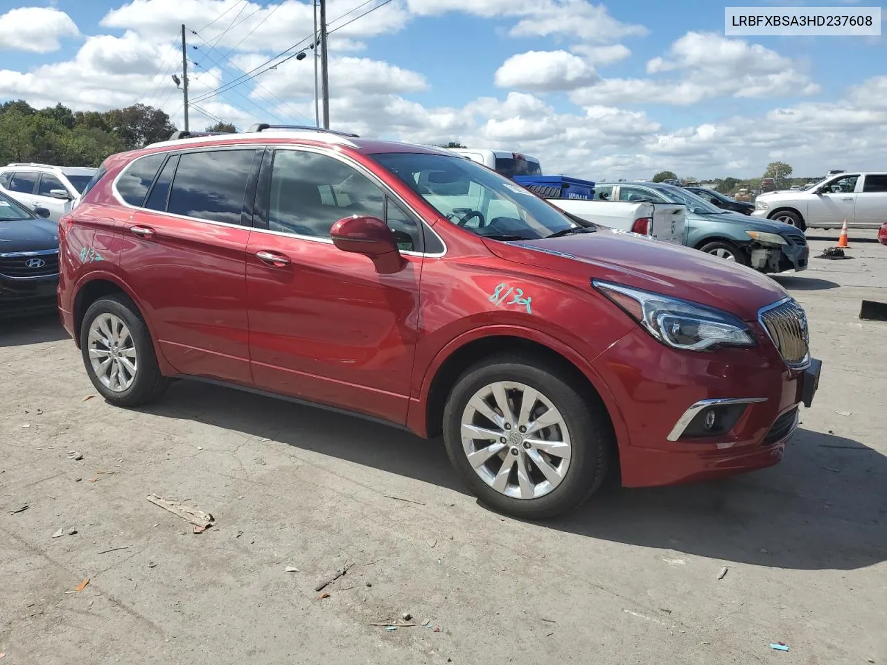 2017 Buick Envision Essence VIN: LRBFXBSA3HD237608 Lot: 71809744