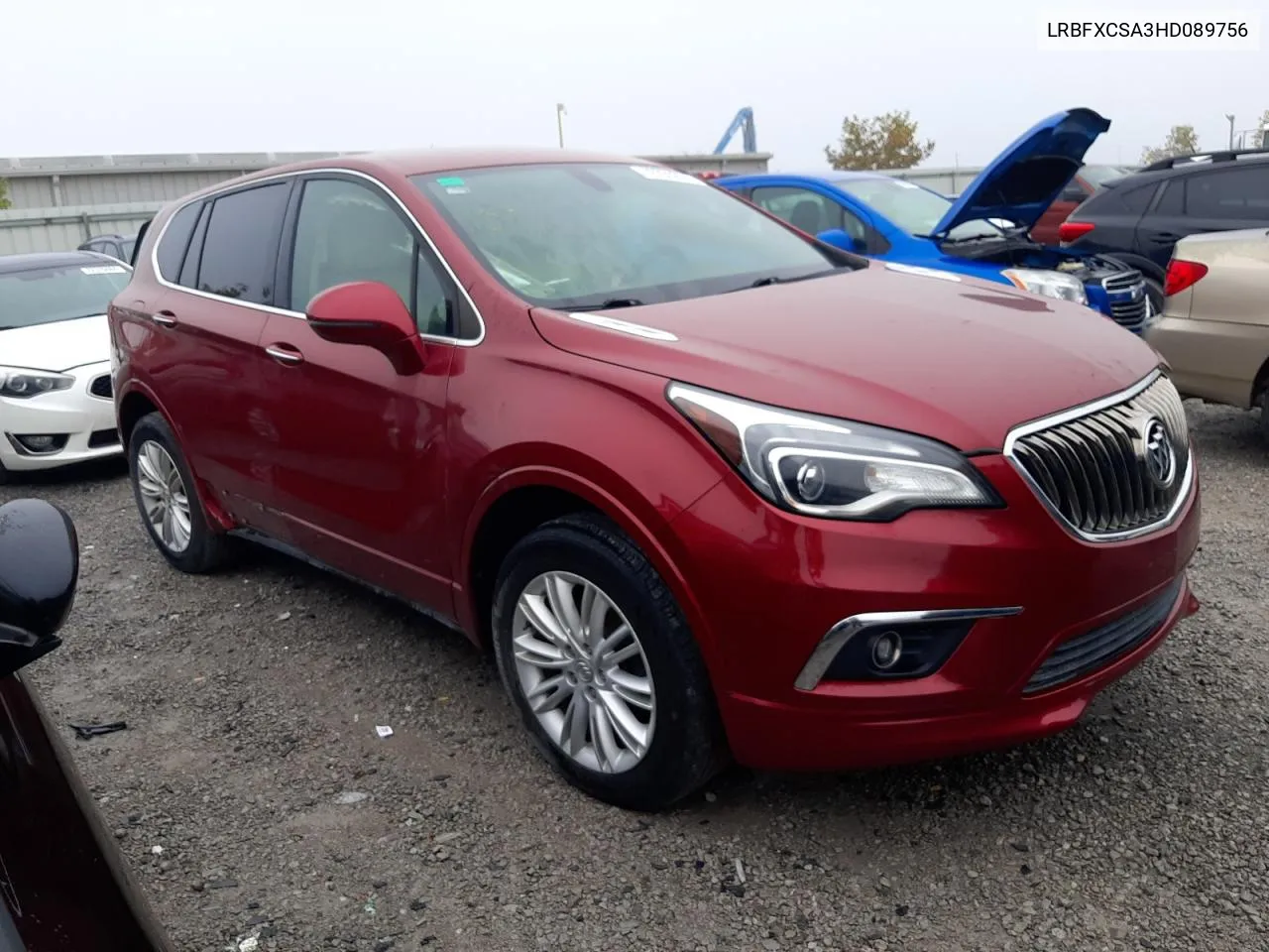 LRBFXCSA3HD089756 2017 Buick Envision Preferred