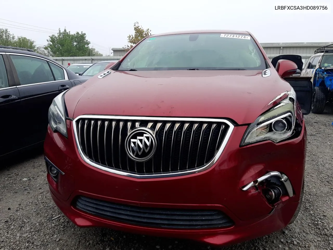 LRBFXCSA3HD089756 2017 Buick Envision Preferred