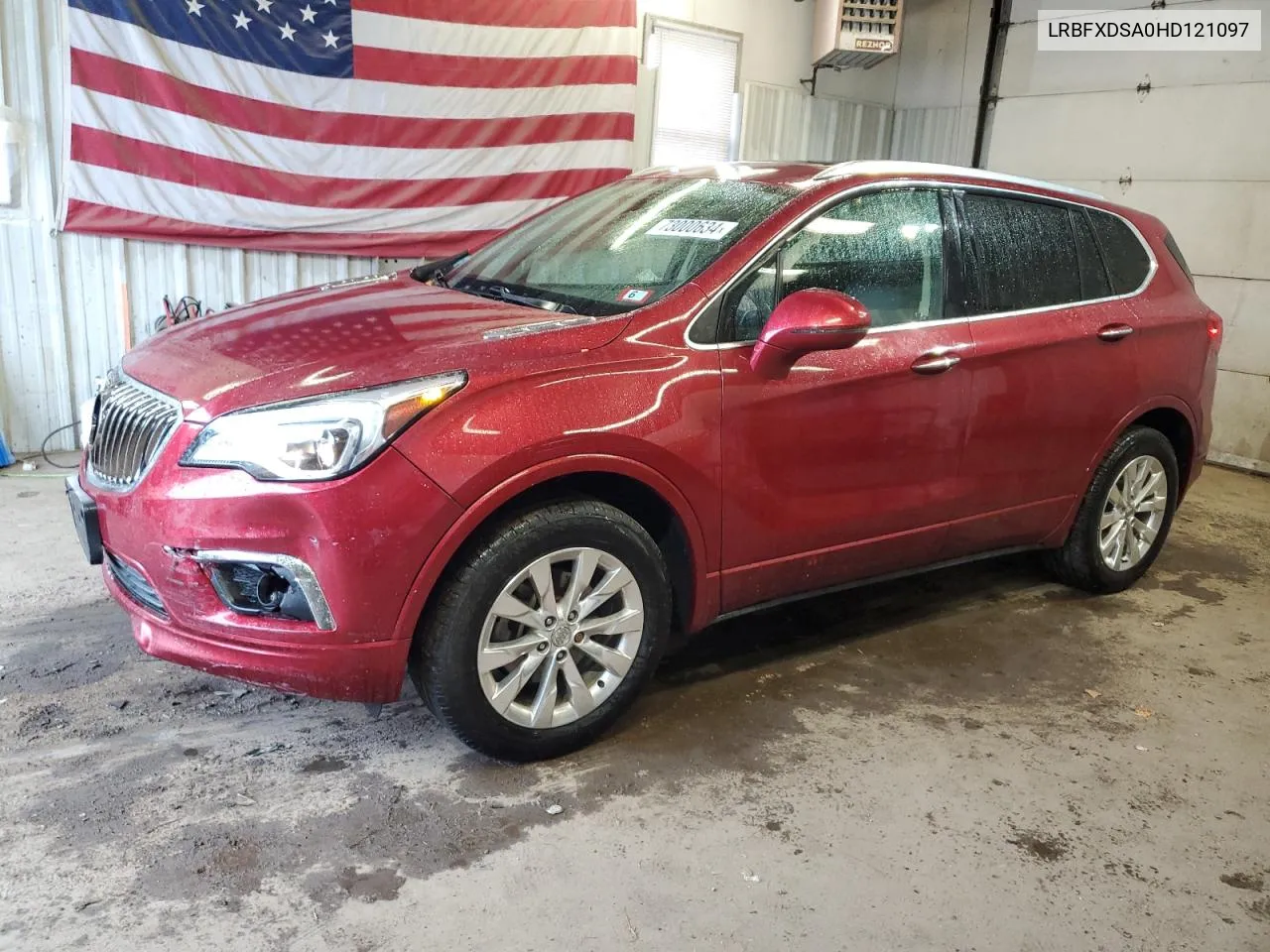 2017 Buick Envision Essence VIN: LRBFXDSA0HD121097 Lot: 73000634