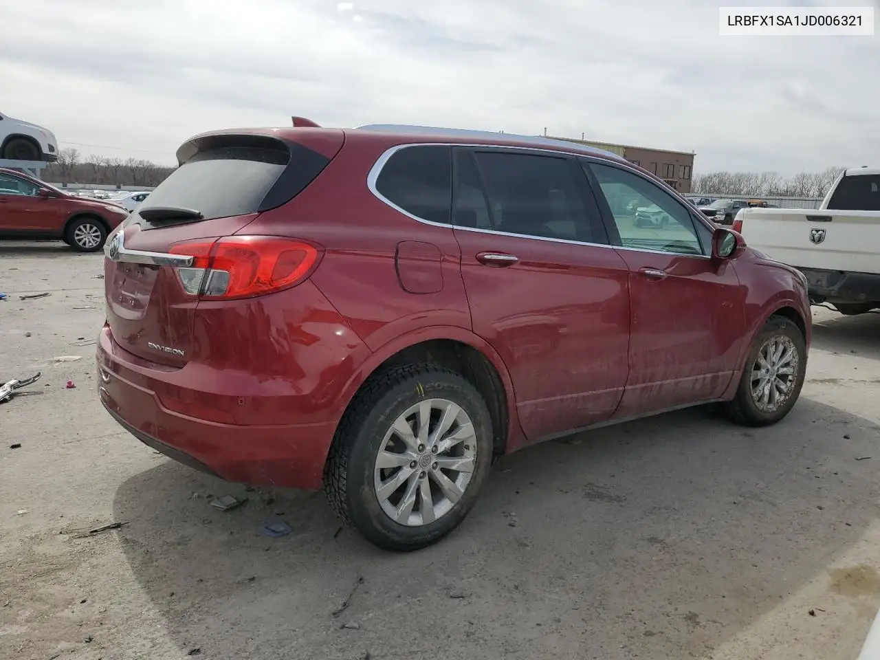 2018 Buick Envision Essence VIN: LRBFX1SA1JD006321 Lot: 49266715