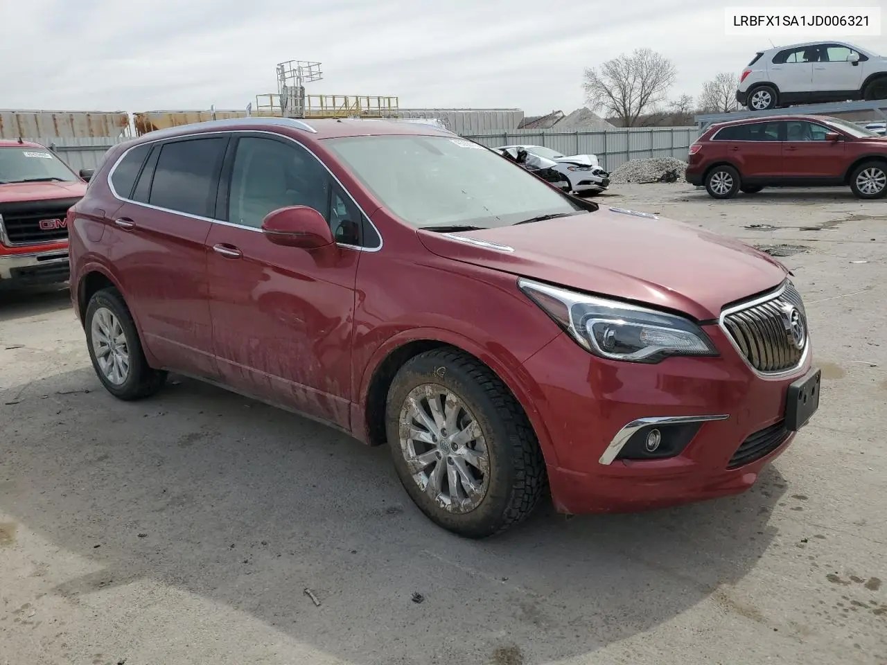 2018 Buick Envision Essence VIN: LRBFX1SA1JD006321 Lot: 49266715
