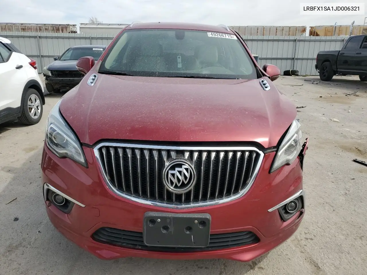 2018 Buick Envision Essence VIN: LRBFX1SA1JD006321 Lot: 49266715