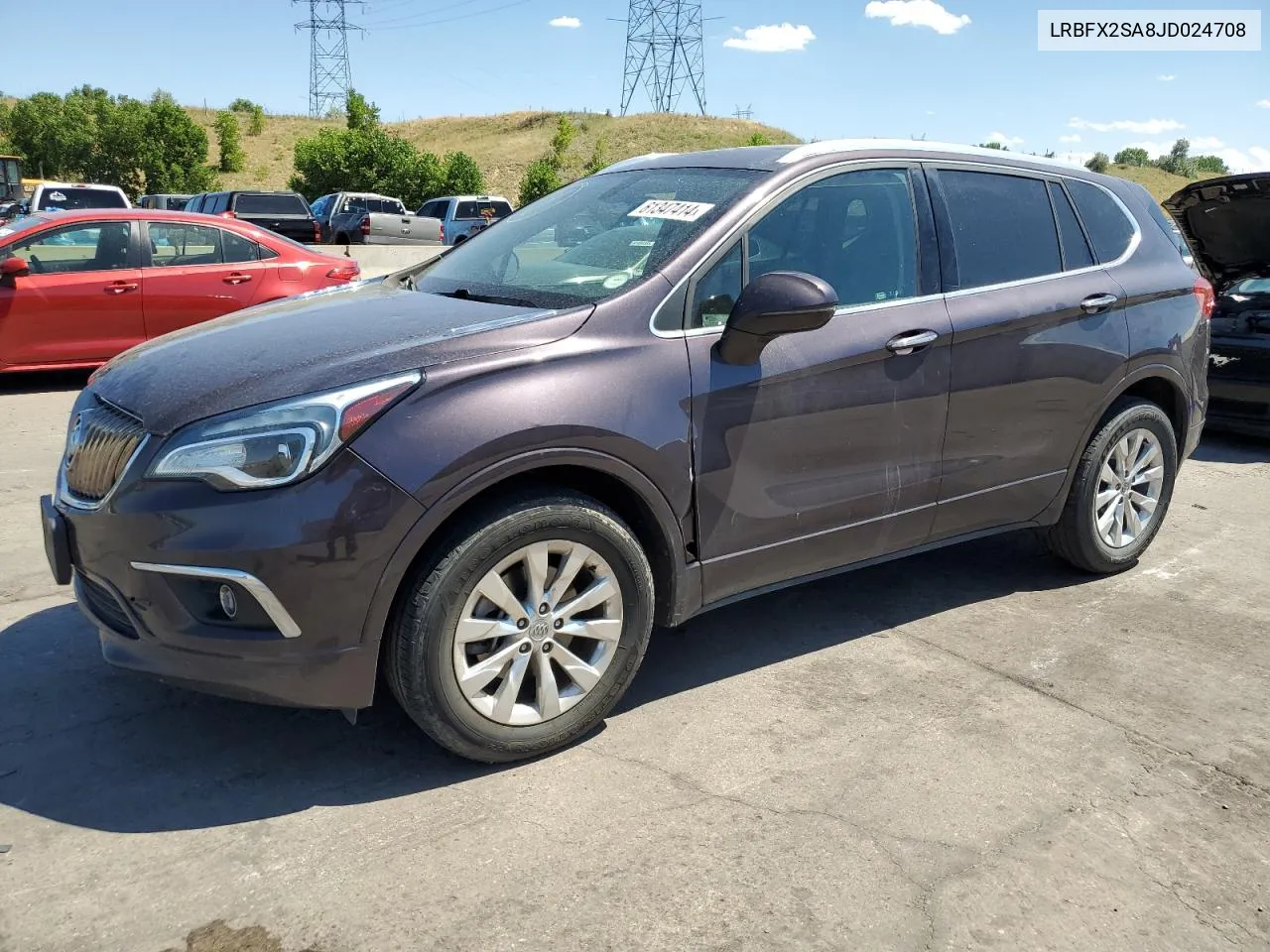 2018 Buick Envision Essence VIN: LRBFX2SA8JD024708 Lot: 61347414