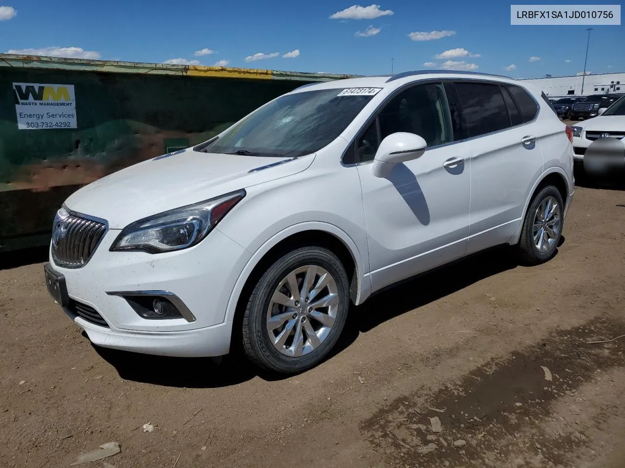 2018 Buick Envision Essence VIN: LRBFX1SA1JD010756 Lot: 61473174