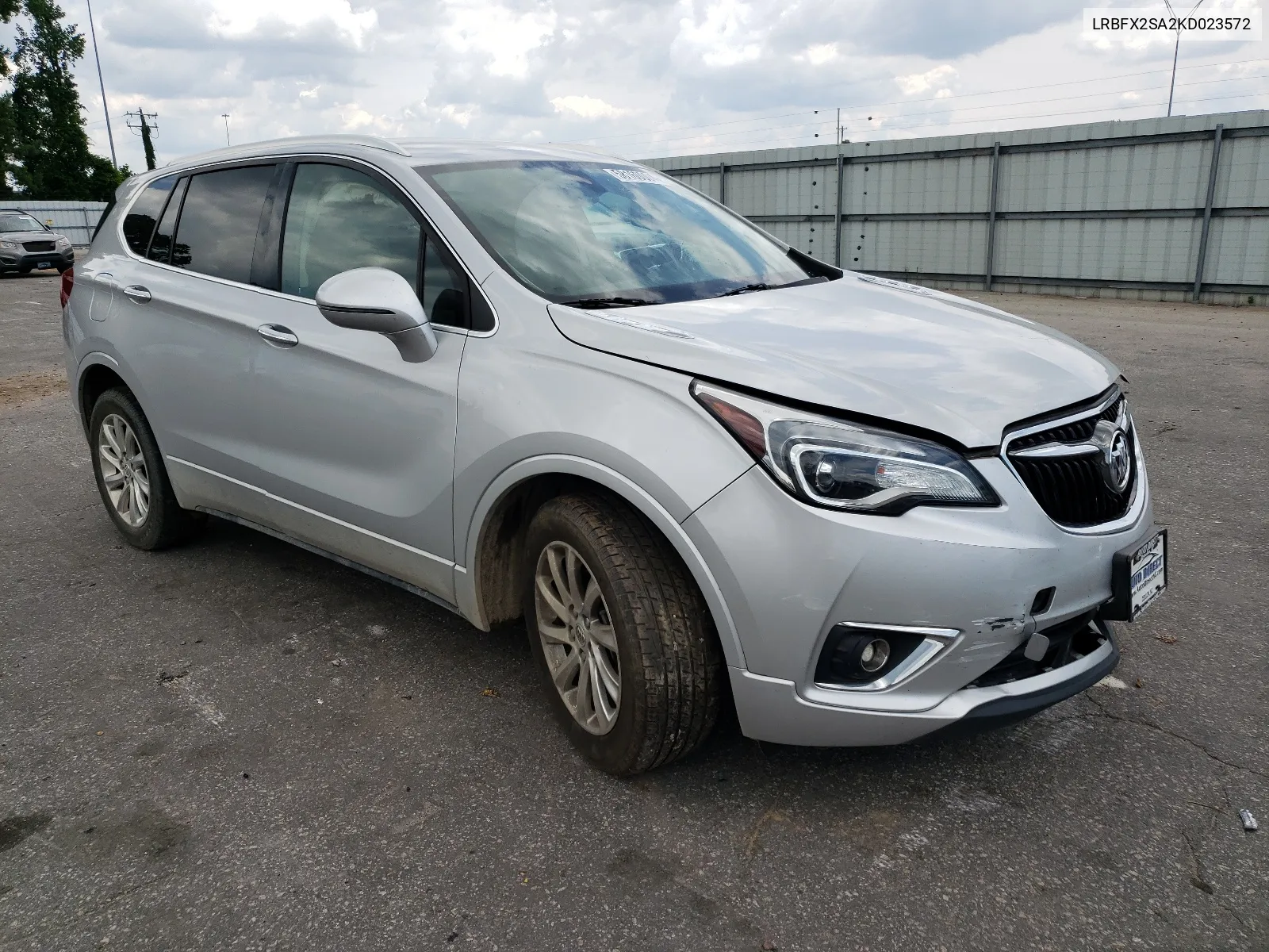 2019 Buick Envision Essence VIN: LRBFX2SA2KD023572 Lot: 58160004