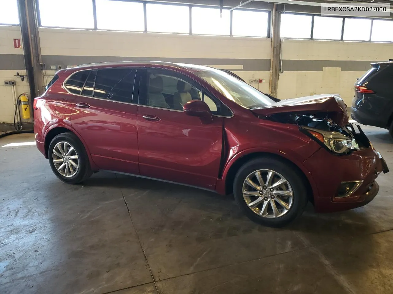 2019 Buick Envision Essence VIN: LRBFXCSA2KD027000 Lot: 59786094