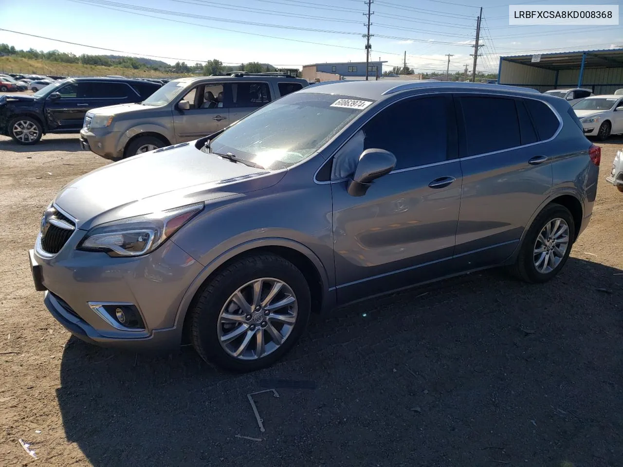 2019 Buick Envision Essence VIN: LRBFXCSA8KD008368 Lot: 60863974