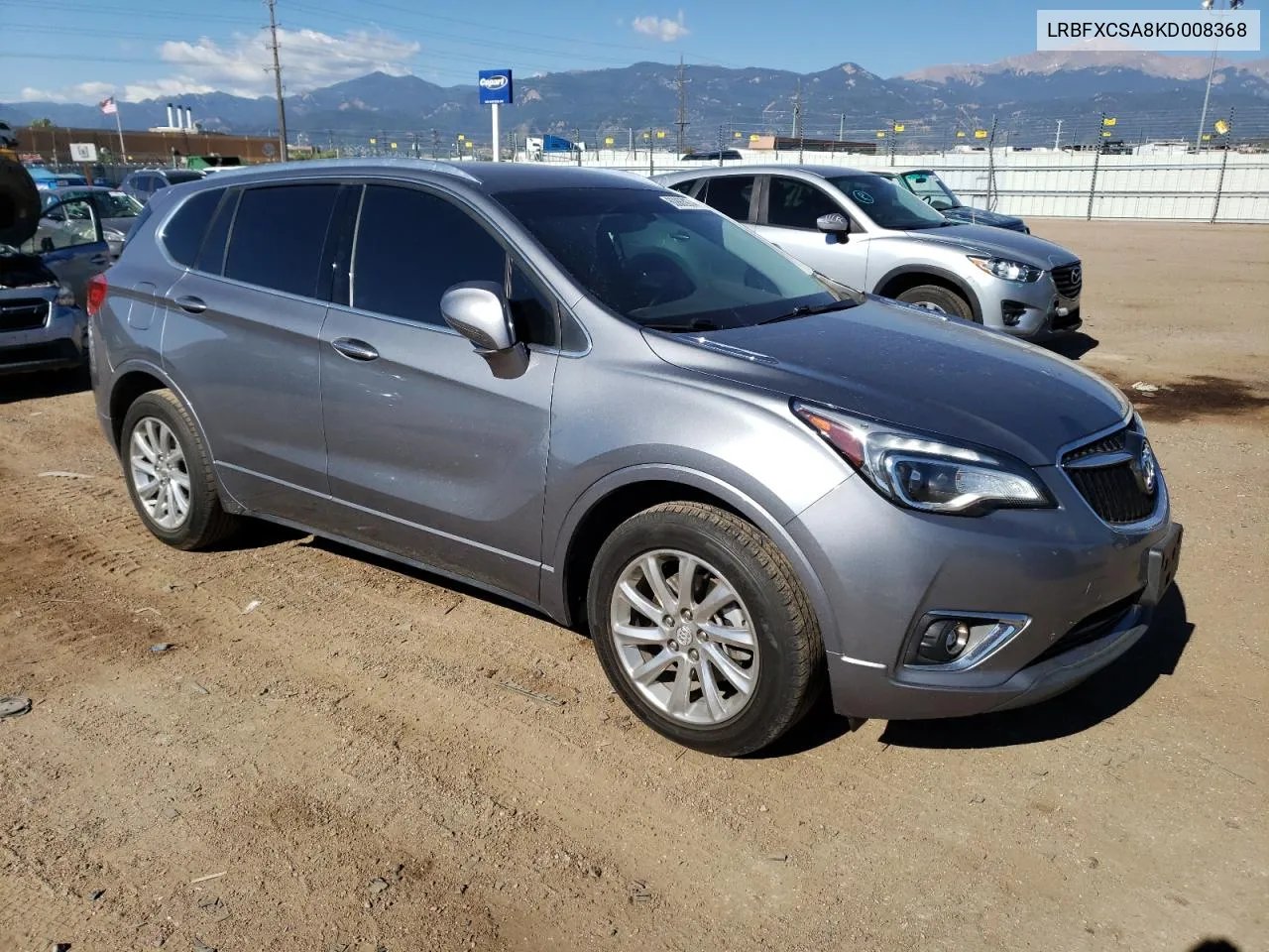 2019 Buick Envision Essence VIN: LRBFXCSA8KD008368 Lot: 60863974