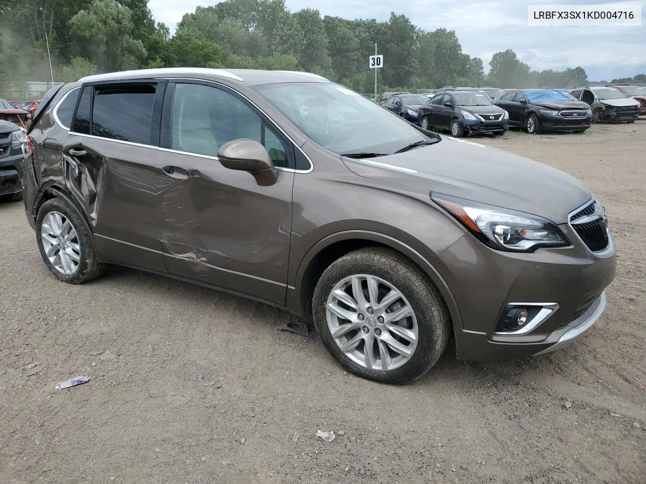 2019 Buick Envision Premium VIN: LRBFX3SX1KD004716 Lot: 61678404