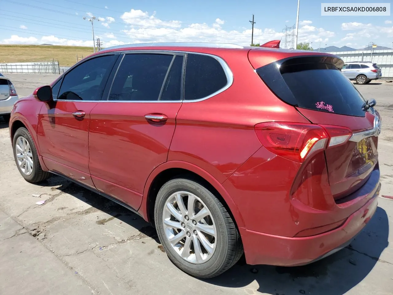 2019 Buick Envision Essence VIN: LRBFXCSA0KD006808 Lot: 61914684