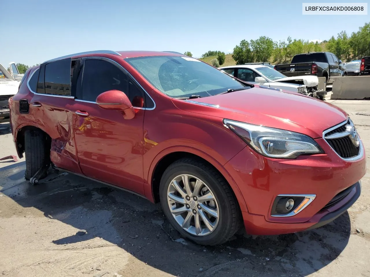 2019 Buick Envision Essence VIN: LRBFXCSA0KD006808 Lot: 61914684