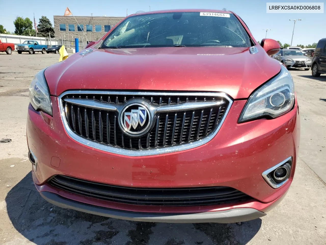 2019 Buick Envision Essence VIN: LRBFXCSA0KD006808 Lot: 61914684