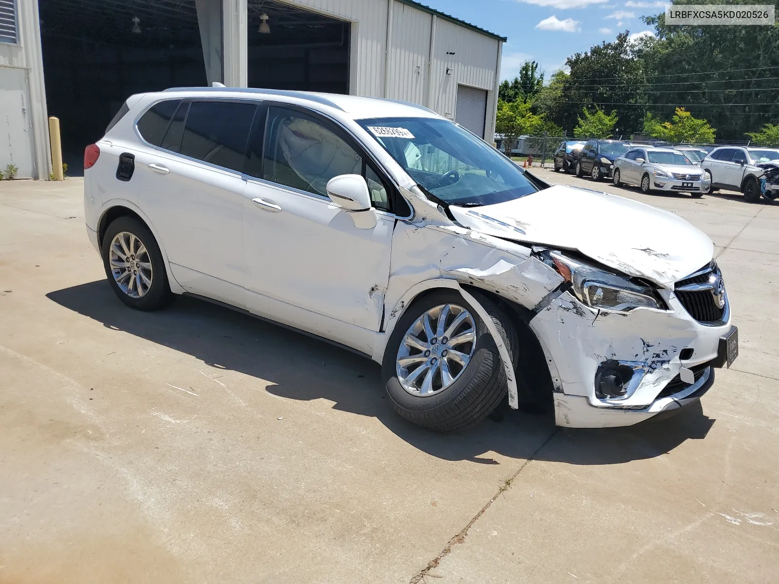 2019 Buick Envision Essence VIN: LRBFXCSA5KD020526 Lot: 62662994