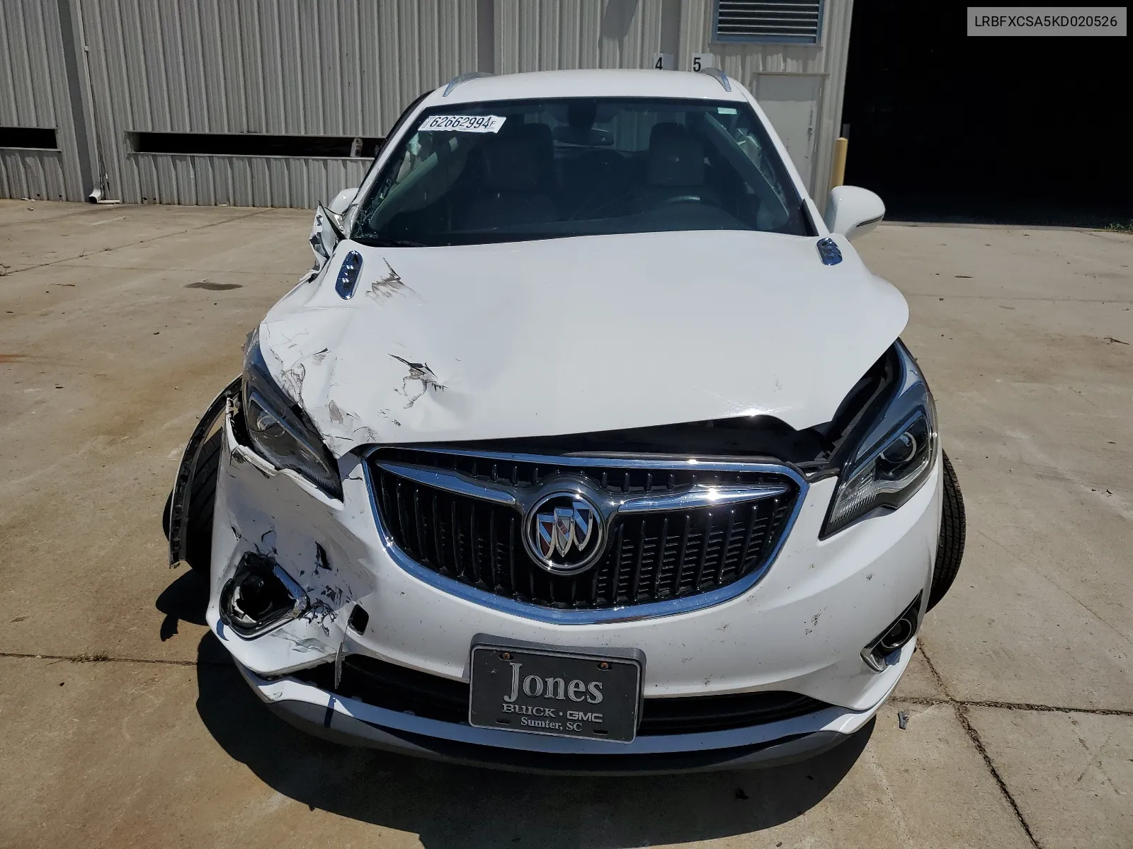 2019 Buick Envision Essence VIN: LRBFXCSA5KD020526 Lot: 62662994