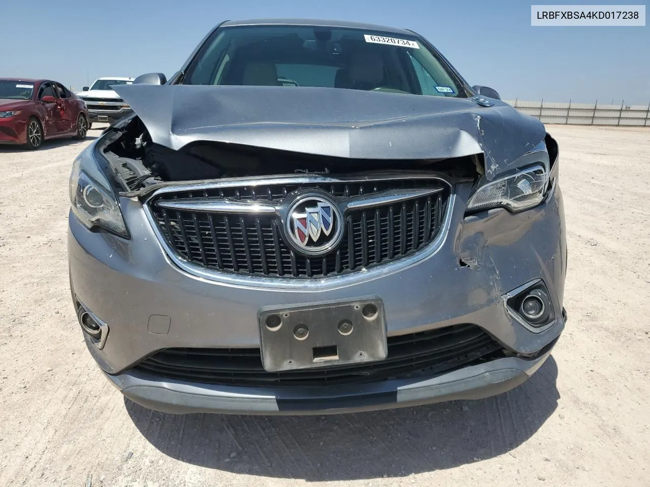 2019 Buick Envision Preferred VIN: LRBFXBSA4KD017238 Lot: 63320734