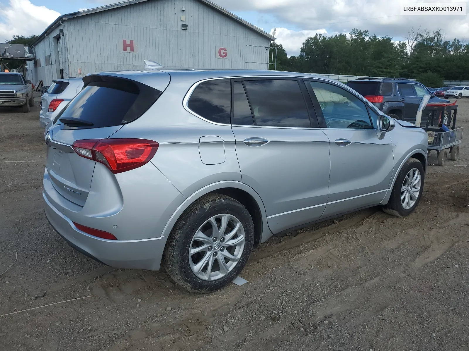 2019 Buick Envision Preferred VIN: LRBFXBSAXKD013971 Lot: 63521504