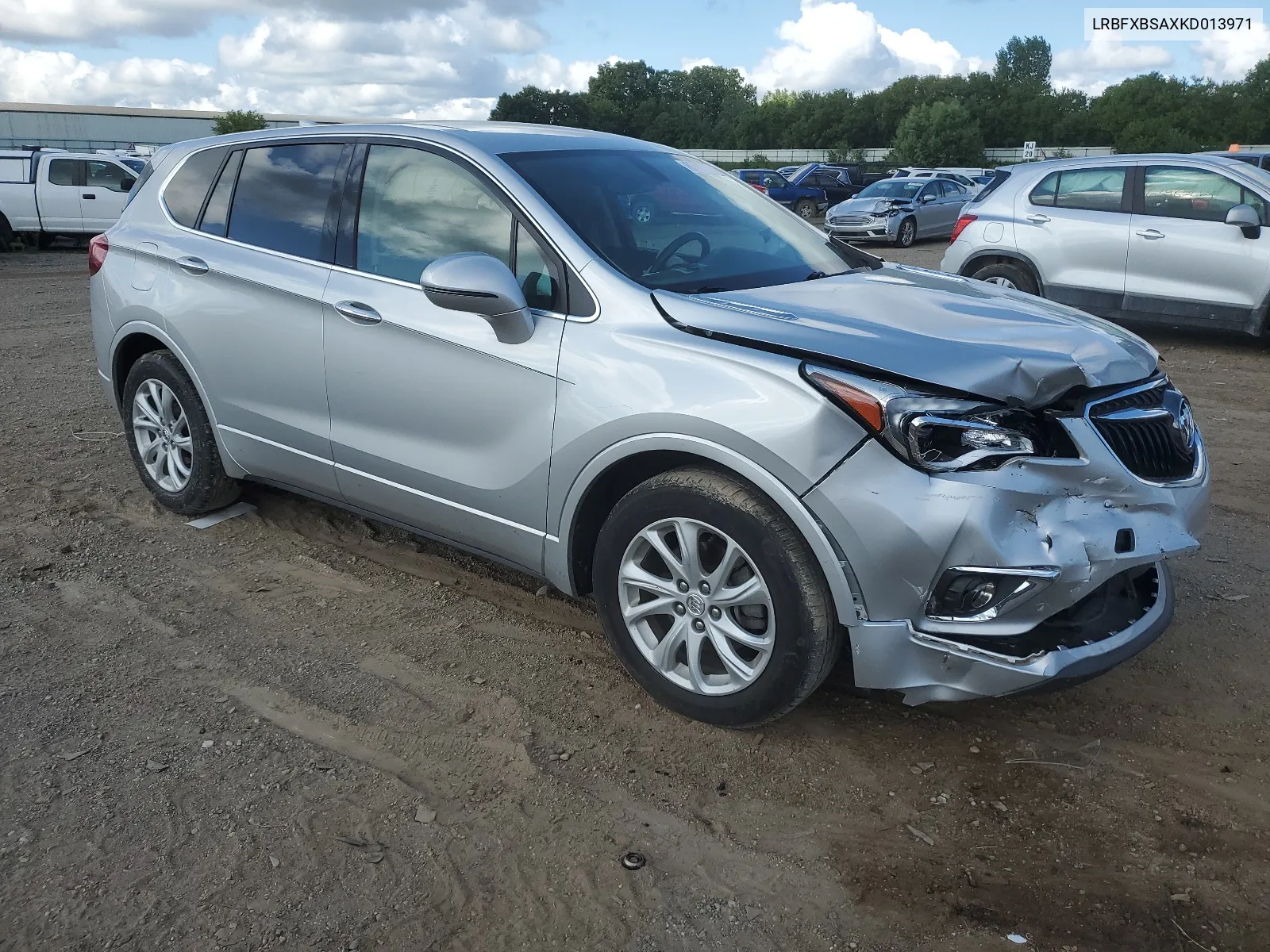 2019 Buick Envision Preferred VIN: LRBFXBSAXKD013971 Lot: 63521504