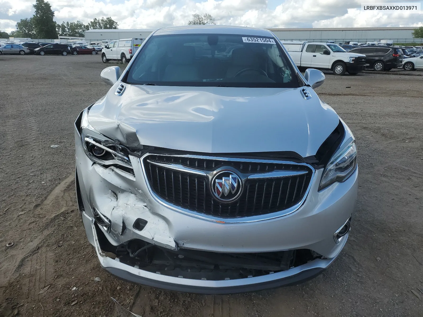 2019 Buick Envision Preferred VIN: LRBFXBSAXKD013971 Lot: 63521504