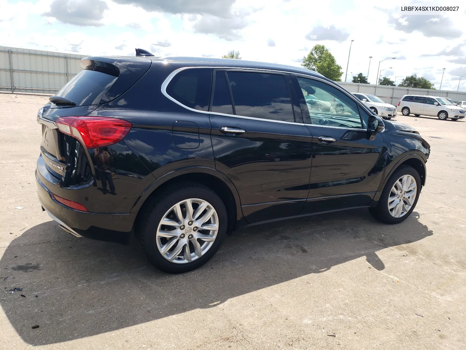 2019 Buick Envision Premium Ii VIN: LRBFX4SX1KD008027 Lot: 63695344