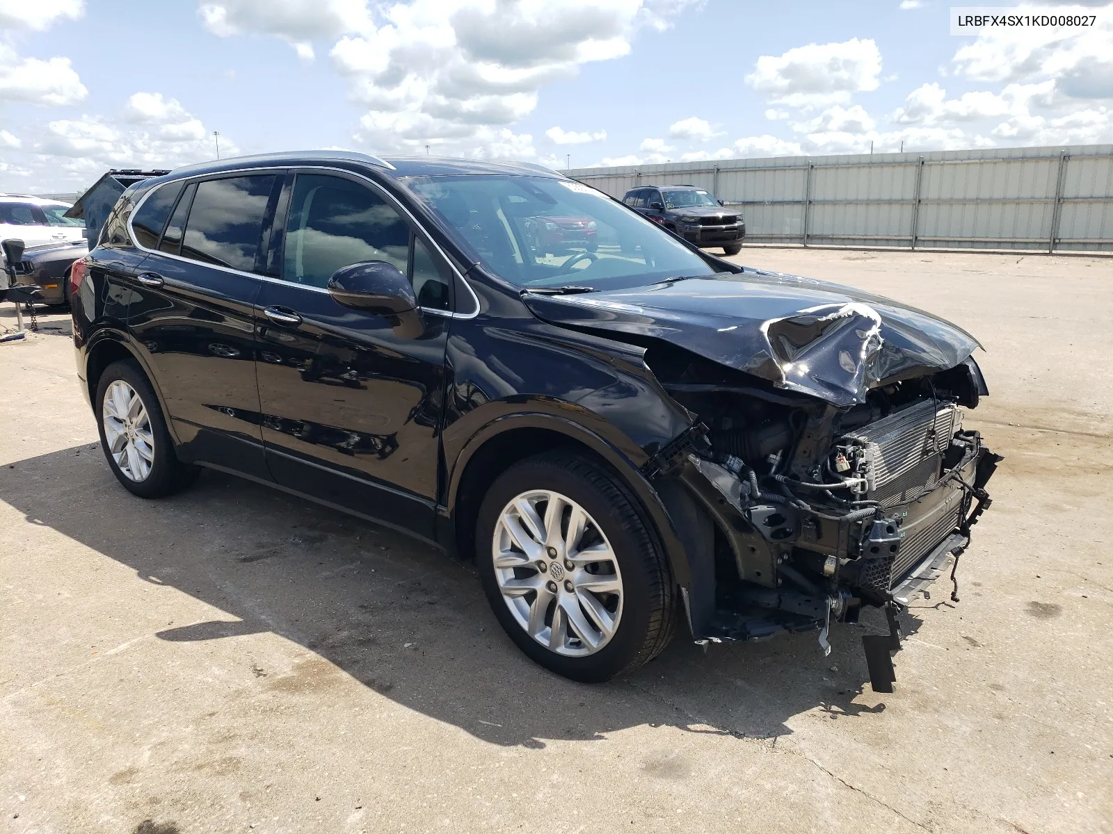 2019 Buick Envision Premium Ii VIN: LRBFX4SX1KD008027 Lot: 63695344