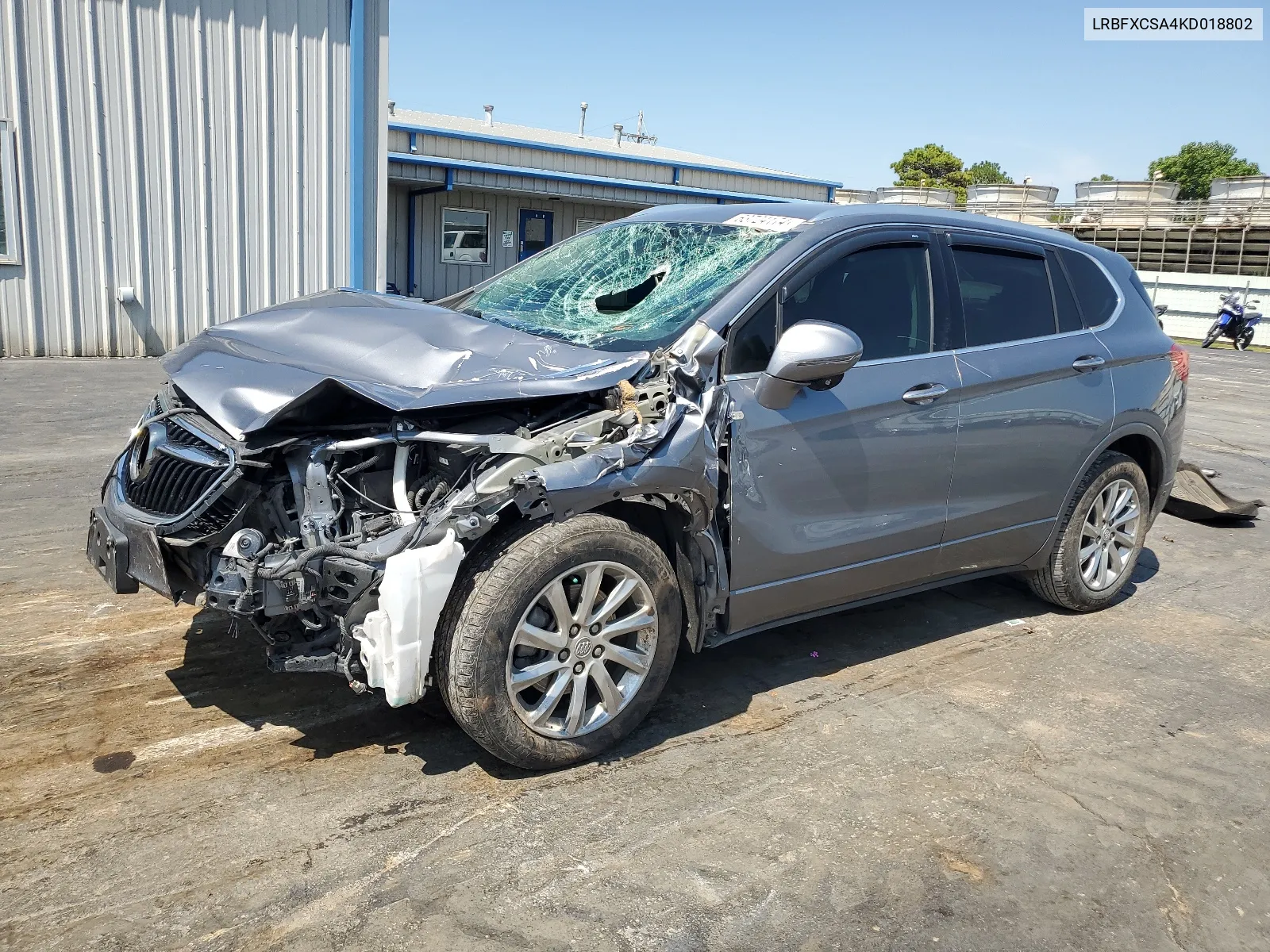 2019 Buick Envision Essence VIN: LRBFXCSA4KD018802 Lot: 63724174