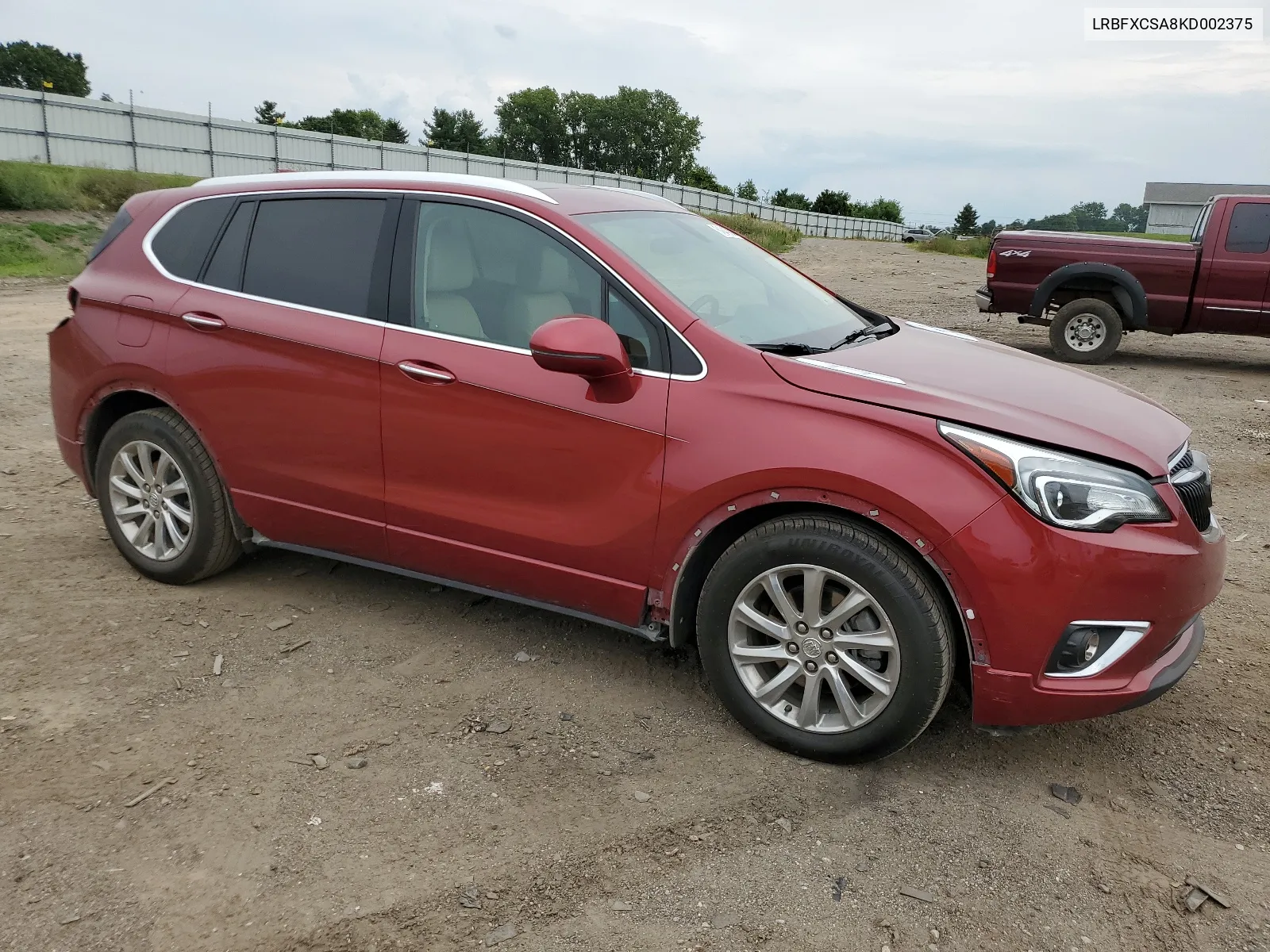 2019 Buick Envision Essence VIN: LRBFXCSA8KD002375 Lot: 64845294