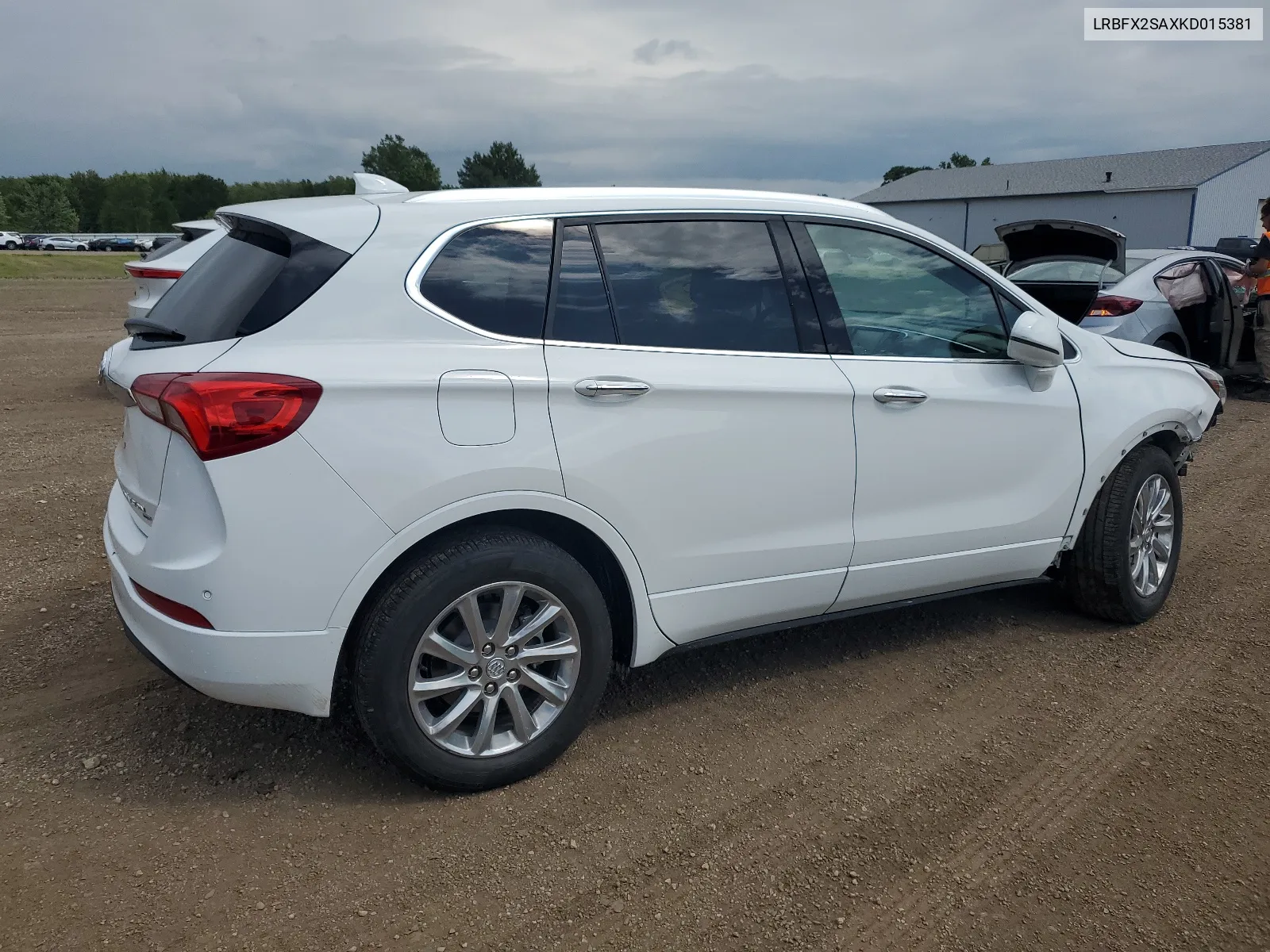 2019 Buick Envision Essence VIN: LRBFX2SAXKD015381 Lot: 65517254