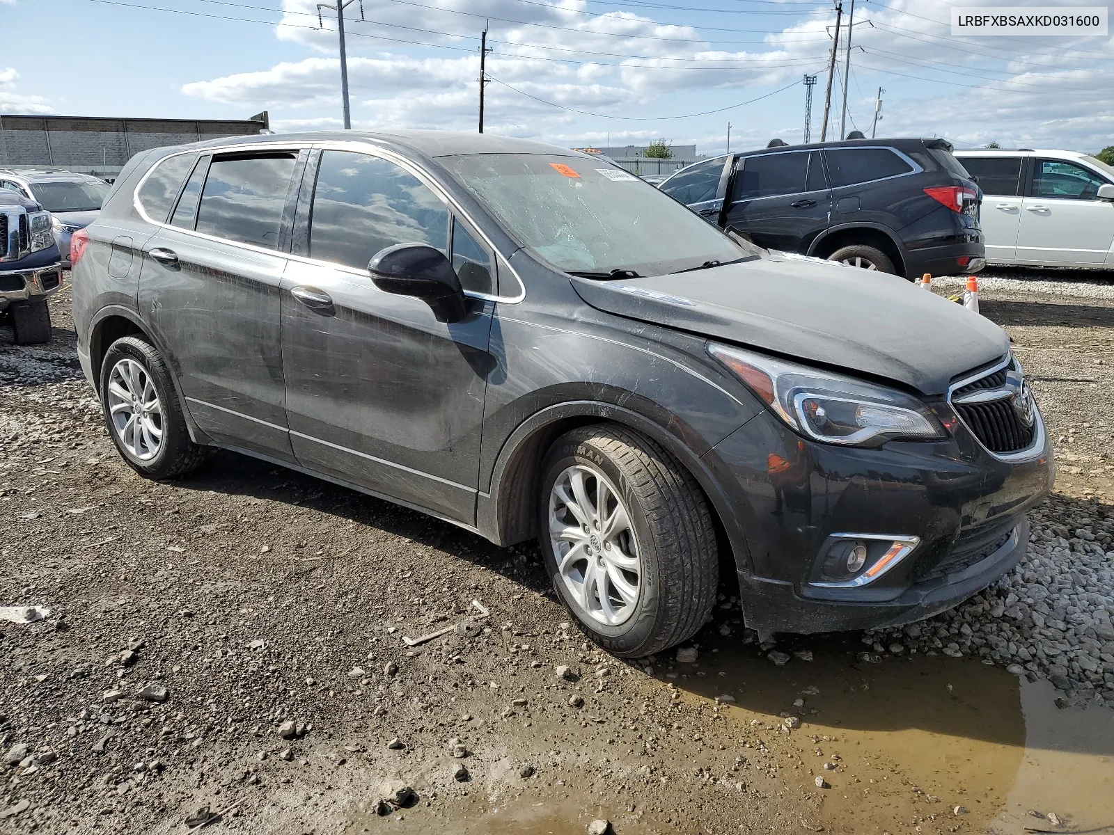 2019 Buick Envision Preferred VIN: LRBFXBSAXKD031600 Lot: 66544484